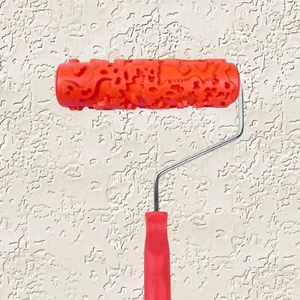7'' Texture Roller DIY Decorative Art Pattern Paint Roller Rubber Roller for ... - Picture 1 of 7