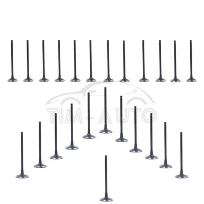 Válvulas de escape de admisión aptas para 01-15 Acura Honda 3.2L-3.7L V6 VTEC SOHC 24v J37A Foto 1 de 4