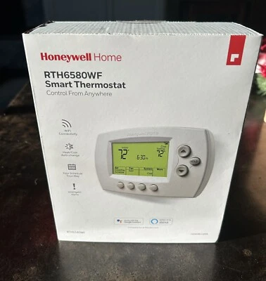 Honeywell Home RTH6580WF 7-Day Wi-Fi Programmable Thermostat  - Image 1 of 4