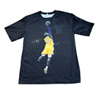  Kobe Bryant schwarz doppelseitig grafisches Herren-T-Shirt Lakers Mamba Größe XL