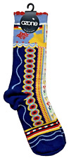 Ozone Dala Horse Socks Womens Scandinavian Nordic Folk Art Swedish Cotton Blend