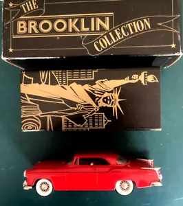 BROOKLIN MODEL - BRK19 1956 RED C300 HARDTOP COUPE - SCALE 1:43 - WHITE METAL - Picture 1 of 14