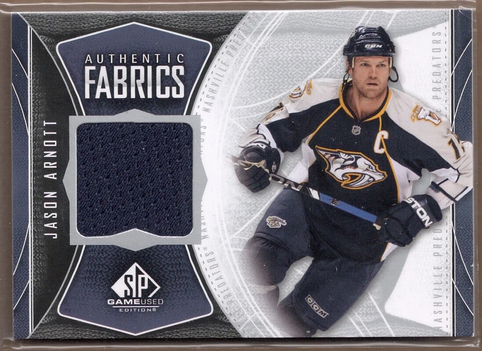 2009-10 SP Game Used Authentic Fabrics #AFJA Jason Arnott Jersey - Image 1 of 1