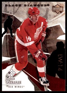 2003-04 Upper Deck Black Diamond Brendan Shanahan Detroit Red Wings #77
