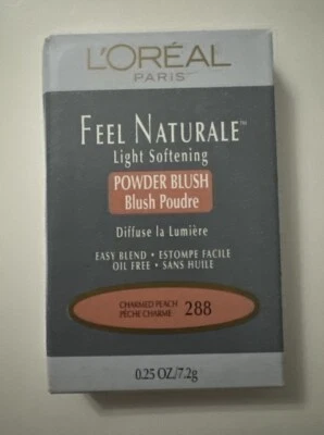 L'oreal Feel Naturale Light Softening Blush #288 Charmed Peach 0.25 oz - Image 1 of 4