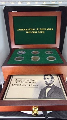 🔥2017 America's First 'P' Mint Marked One-Cent Coins Collection🔥 - Image 1 of 4
