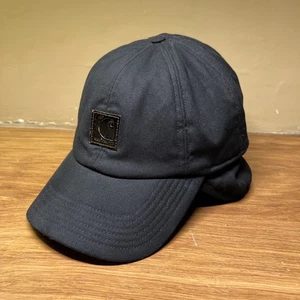 Sombrero aislante negro vintage Carhartt RN 14806 con orejeras talla M/L gorra vintage - Imagen 1 de 7