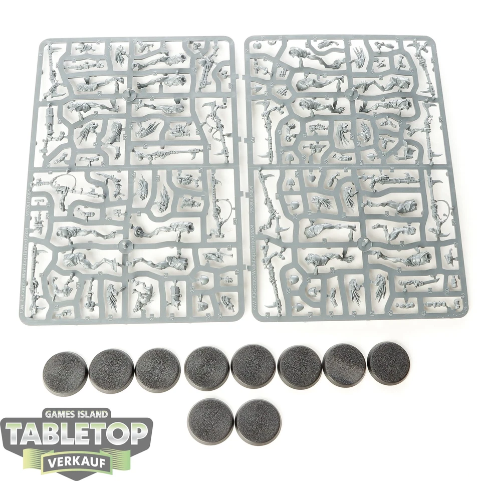 Tau Empire - 10 x Kroot Carnivores - im Gussrahmen - Bild 1 von 1