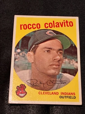 1959 Topps Rocco Colavito #420 - No Creases - Soft Corners - Image 1 of 2