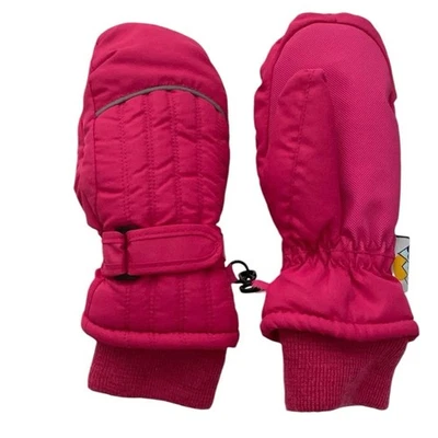 3M Thinsulate Vintage Impermeable Rosa Mitones Niñas 3-4 años Foto 1 de 4