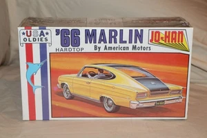 Jo-Han 66 Marlin Hardtop Vintage Model kit 1/25 scale C-3666 NEW - Picture 1 of 6