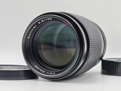 [ MINT ] Contax Carl Zeiss Sonnar T* 135mm f2.8 MMJ Lens C/Y Mount From JAPAN - Image 1 of 4