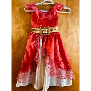 Disney Girls Princess Dress Costume Dress Up Elena of Avalor Size 4 - Picture 1 of 7