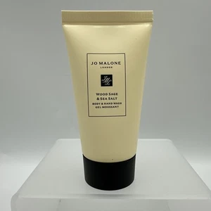 Jo Malone WOOD SAGE & SEA SALT BODY & HAND WASH 1 OZ 30 ML Bottle NEW - Picture 1 of 2