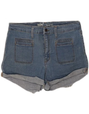 Женские джинсовые шорты MOSSIMO Super Strech с высокой талией размер США 16 2XL W33 синие CS04 - Изображение 1 из 3