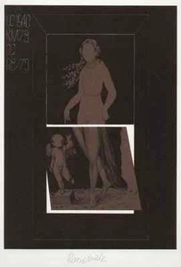 VARIATION LC 1540 - Rainer MÜRLE HandSignierte OrigLithographie 1985 -PFORZHEIM - Picture 1 of 1
