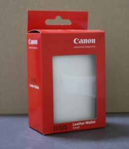 Canon IXUS Leather Wallet Small (White)