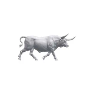 Texas Longhorn Walking Puppenhaus und Diorama Tiermodell von Alexander3DArt - Bild 1 von 4