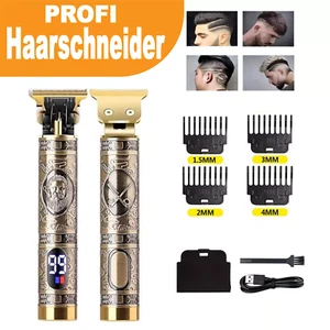 Haarschneidemaschine Profi USB C Bart Trimmer Rasierer Clipper Akku ANKERY - Bild 1 von 11