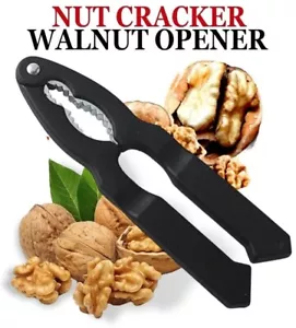 More details for professional heavy walnut nut cracker plier clip opener shell cracker remover uk