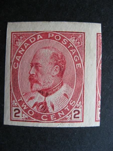 Canada imperf KEVII Ut 90a MH check it out! - Picture 1 of 2