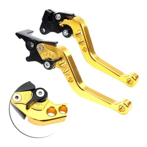 1 Pair Alloy Motorcycle Brake Handle CNC Clutch Drum Brake Lever Handle - Picture 1 of 22