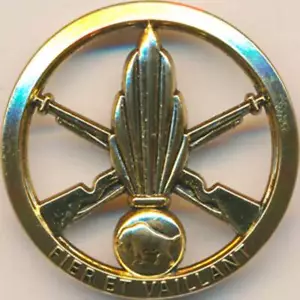 126° Régiment d’Infanterie, insigne de béret, 126 RI au dos, Beraudy (11141) - Imagen 1 de 2