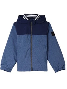 Nautica Boys Blue Full Zip Hooded Jacket  Size 7  NWT - Picture 1 of 1