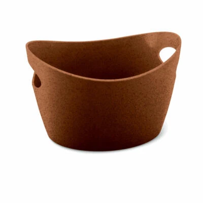 Koziol Utensilo Bottichelli XXS Tub Basket Organiser Organic Rusty Steel 270ml - Image 1 of 4