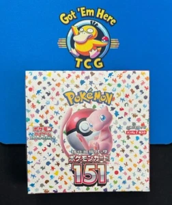 New listingPokémon TCG: 151 Japanese Pokemon Booster Box SV2A - Pre-Order Trusted UK Seller