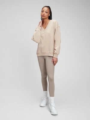 GAP WOMENS Vintage Soft Relaxed Vneck Tunic Sweatshirt LT Large TALL $60 758127 - Image 1 of 4