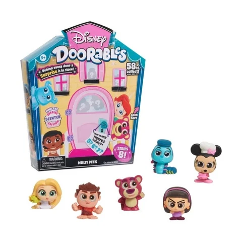 Disney Doorables Multi Peek Series 8 Collectible Figures - Assorted For Kids Toy Cover