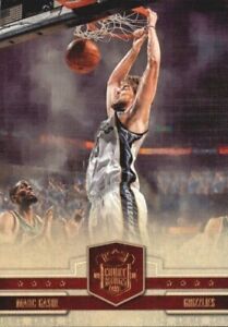 2009-10 Court Kings Bronze Memphis Grizzlies Basketball Card #27 Marc Gasol /149
