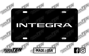 Acura Integra 2023 DE4 A-spec DE5 Type S Vanity License Plate - Picture 1 of 1