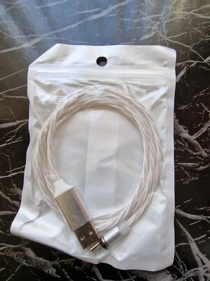 Magnetic Flowing Light LED  USB Cable For Samsung Type C Charging... - Image 1 of 4
