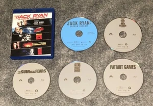 The Jack Ryan 5-Movie Collection (Blu-ray Disc, 2018 Paramount, 5 Disc Set) - Imagen 1 de 2