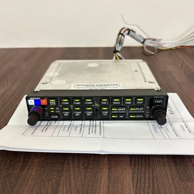 Garmin GMA 340 Audio Panel 011-00401-10 With New 8130-3 - Изображение 1 из 3