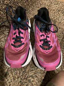 Hoka One One Women’s Clifton 3 1012045 ANFC Pink Running Shoes Sneakers 7