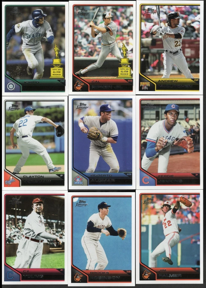 2011 TOPPS LINEAGE - STARS, ROOKIE RC's, HOF - WHO DO YOU NEED!!! - Image 1 of 1