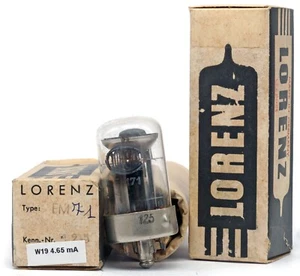 1 ONE EM71 LORENZ NOS GERMANY Tube Valvola Röhre Valvula Lampe 진공관 真空管 电子管 Valve - Picture 1 of 3