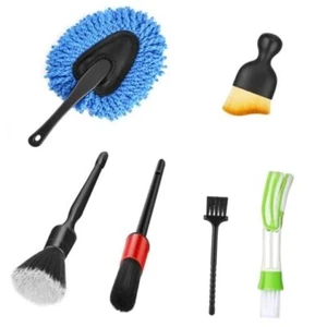 Car Interior Duster Detail Brush Cleaning Kit, Soft Dash Vent Dusting Car - Picture 1 of 8