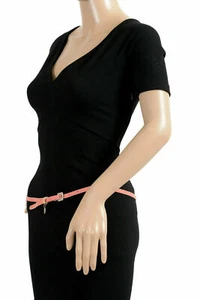 Cinturón ajustado de cuero rosa para mujer Dsquared2 talla EE. UU. s - Imagen 1 de 4