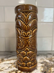 Tiki Farm 2003 DRFW Grinning Ku Brown Tiki Mug Rare Original - Bild 1 von 3