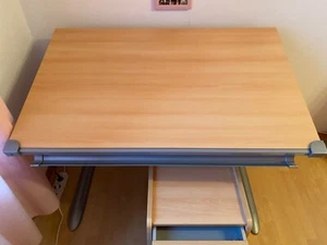 Kettler Schreibtisch Cool Plus Buche/Silber mit Container - Bild 1 von 5