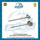 BMW 1 2 3 4 5 6 7 X1 X3 2.0 PETROL ENGINE N20B20 INLET & EXHAUST VALVES - 16 PCS