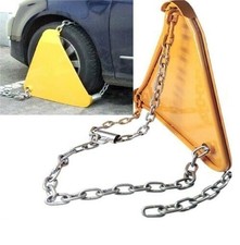 Heavy Duty Triangle Secure Wheel Clamp Local Authorities Bailiffs Cars Caravans