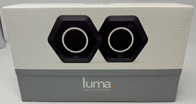 Luma Whole Home WiFi (2 Pack - Black) NEW SEALED - Image 1 of 4