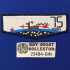 Boy Scout OA Ajapeu Lodge 33 S37 75 Years Order Of The Arrow Patch 234B4-BIN