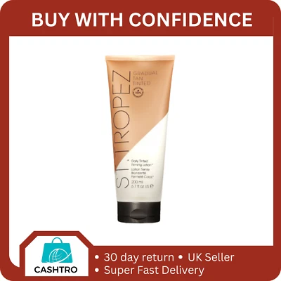 ST. TROPEZ St Tropez Gradual Tan Tinted, Daily Tinted Firming Lotion 200ml (Brand New)