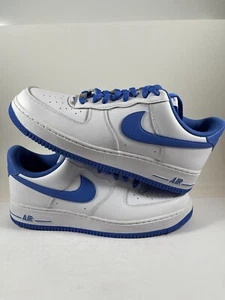 Size 12 - Nike Air Force 1 '07 White Medium Blue 2022 - Picture 1 of 7